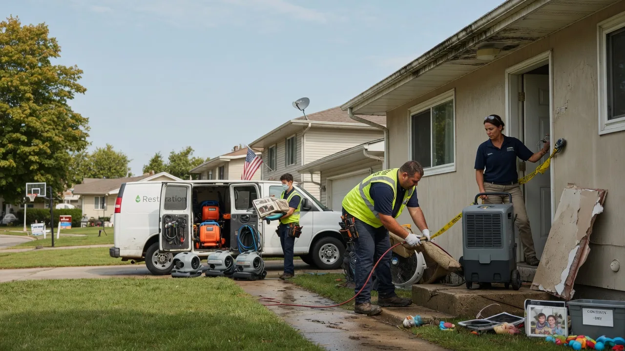Water Damage Restoration in Prescott, IA near me